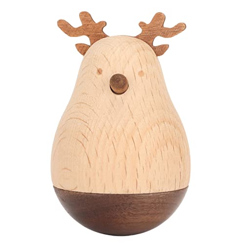 Grcfumo Deer Wobbler, holzbraunes Wohndekorationsornament, dekorative süße Exquisite robuste Spielzeug für Kinder Heimschule Grcfumo Deer Wobbler, holzbraunes Wohndekorationsornament, dekorative süße Exquisite robuste Spielzeug für Kinder Heimschule von Grcfumo