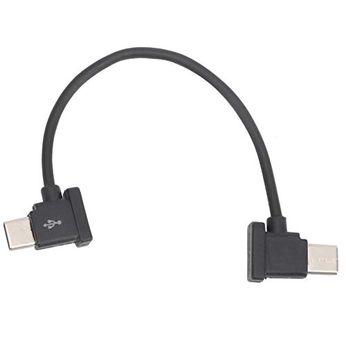 Grcfumo Drohnenfernbedienungskabel, Pro, 15 cm Fernbedienungsdatenkabel Typ C bis Typ C für Air 2 Mini 2 Drohne Grcfumo Drohnenfernbedienungskabel, Pro, 15 cm Fernbedienungsdatenkabel Typ C bis Typ C für Air 2 Mini 2 Drohne von Grcfumo