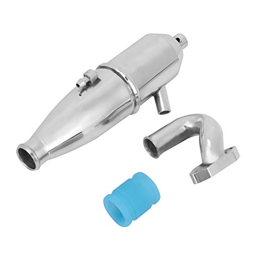 Grcfumo RC-Auspuffrohr, seitliches Auspuffrohr aus Aluminium, RC-Nitro-Autoteile, LKW-Motorteile für 1 10 HSP Grcfumo RC-Auspuffrohr, seitliches Auspuffrohr aus Aluminium, RC-Nitro-Autoteile, LKW-Motorteile für 1 10 HSP von Grcfumo