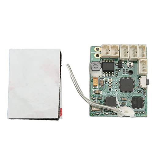 Grcfumo RC -Flugzeugempfängerplatine, elektronische Komponenten RC Helicopter Receiver Board, RC -Empfängerplatine doppelseitiges Schaumstoffband für XK K110 Fernbedienungsmodell von Grcfumo