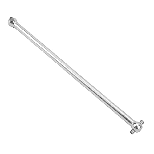 Grcfumo RC -Radantriebswelle, Stift zum 135 -mm -Stahlverbindungsstange, Hochfestigkeit zentrale Antriebswelle für ARRMA 1/7 1/8 RC -Auto (Silber) von Grcfumo