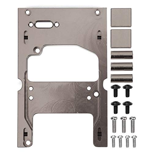 Grcfumo Steering Engine Fixing Base, Aluminium Alloy Servo Fixed Base, Steering Engine Servo Fixing Base Mount Bracket for Series C14 C14K C24 C24K C34 C34K (Ti Color) von Grcfumo