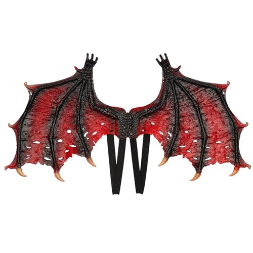Greabuy Drachenflügel-Kostüm, Adler-Tierflügel, Halloween, Gras, Cosplay, Zubehör für Erwachsene und Kinder, Geschenke, Teufel Greabuy Drachenflügel-Kostüm, Adler-Tierflügel, Halloween, Gras, Cosplay, Zubehör für Erwachsene und Kinder, Geschenke, Teufel von Greabuy