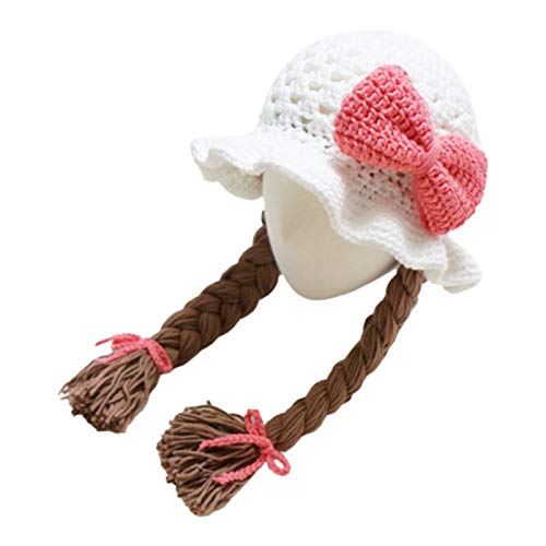 Greabuy Häkelblumenkostüm, lustige Partyhüte mit Perücken, warme Ohrenklappe, Osterdekoration, Wintermütze Greabuy Häkelblumenkostüm, lustige Partyhüte mit Perücken, warme Ohrenklappe, Osterdekoration, Wintermütze von Greabuy