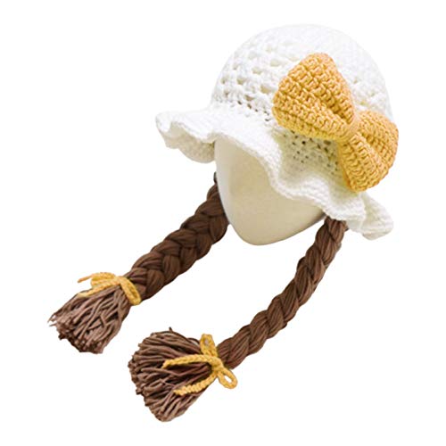 Greabuy Häkelblumenkostüm, lustige Partyhüte mit Perücken, warme Ohrenklappe, Osterdekoration, Wintermütze Greabuy Häkelblumenkostüm, lustige Partyhüte mit Perücken, warme Ohrenklappe, Osterdekoration, Wintermütze von Greabuy