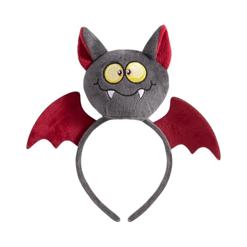 Greabuy Halloween-Haarband aus Baumwolle, für Kinder und Erwachsene, weich gepolstert, Kostüm, Kopfbedeckung, Party, Cosplay, Schule, Event, Zubehör, Halloween-Haarband von Greabuy