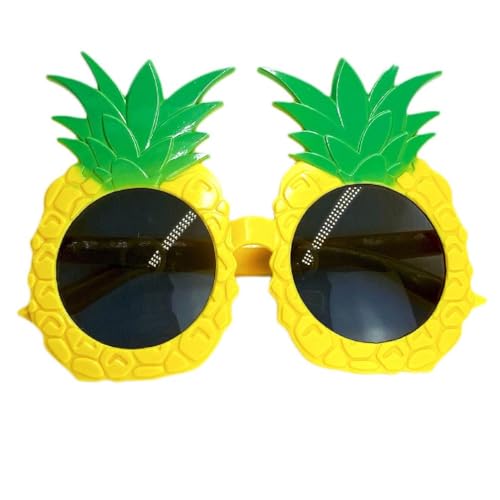 Greabuy Party Brillen Hawaiianische Lustige Kunststoff Sonnenbrillen Tropische Sommer Party Dekorationen Party Geschenk Für Teenager Partyzubehör Hawaiianische Tropische Party Sonnenbrille von Greabuy