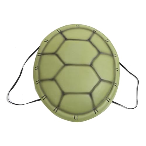 Greabuy Tragbares Schildkröten-Kostüm, Muschel, Halloween-Schildkröten-Kostüm, Zubehör für Kinder, Erwachsene, Cosplay, Halloween, Rolle von Greabuy