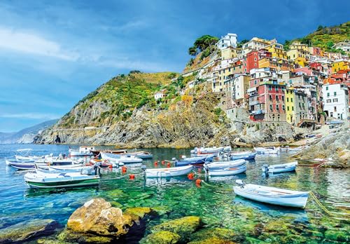 PuzzlEscapes 'Riomaggiore, Cinque Terre' 1000 Teile | Great British Jigsaws | Kleinserie hergestellt | Nachhaltige Puzzles PuzzlEscapes 'Riomaggiore, Cinque Terre' 1000 Teile | Great British Jigsaws | Kleinserie hergestellt | Nachhaltige Puzzles von Great British Jigsaws