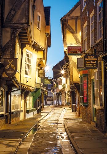 PuzzlEscapes "The Shambles in York" 1000 Teile | Great British Jigsaws | Small Batch Made | Nachhaltige Puzzles von Great British Jigsaws