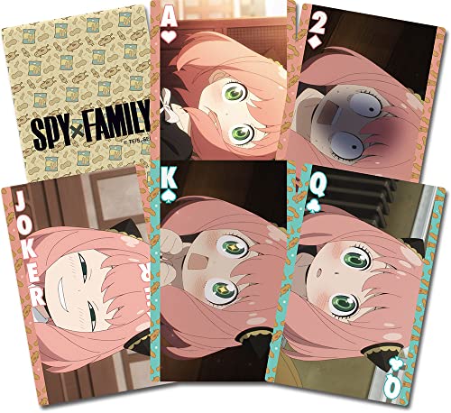 Great Eastern Entertainment Spy X Family – Anya Gesichtsausdrücke Spielkarten von Great Eastern Entertainment