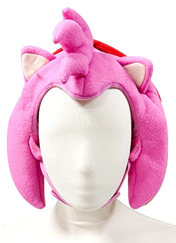 Great Eastern Entertainment Sonic Th Hedgehog Am Big Head Fleece Cap Pink Great Eastern Entertainment Sonic Th Hedgehog Am Big Head Fleece Cap Pink von Great Eastern
