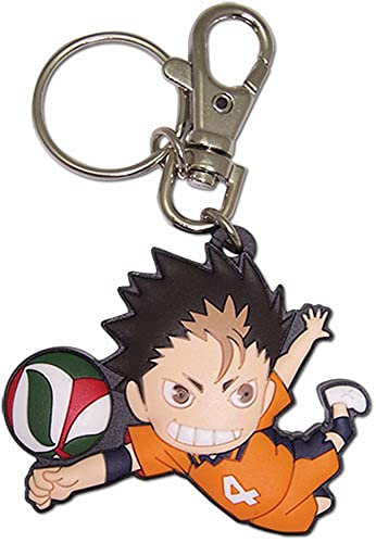 Unbekannt Haikyu!! Nishinoya PVC Schlüsselanhänger Orginal & Lizensiert von Great Eastern