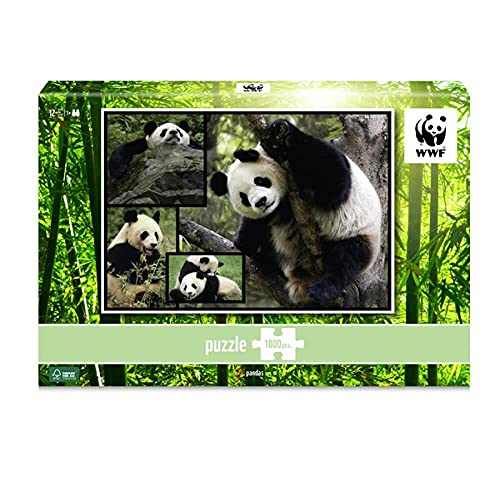 Ambassador 7230062 Pandas, 1000 Teile Puzzle für Erwachsene und Kinder ab 10 Jahren, WWF, Tierpuzzle Ambassador 7230062 Pandas, 1000 Teile Puzzle für Erwachsene und Kinder ab 10 Jahren, WWF, Tierpuzzle von Great Gizmos