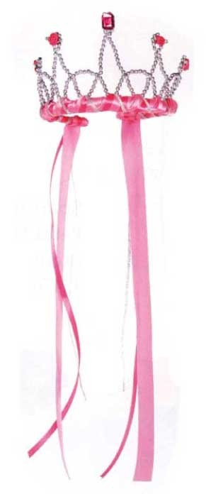 Bänderdiadem Farbe pink Bänderdiadem Farbe pink von Great Pretenders