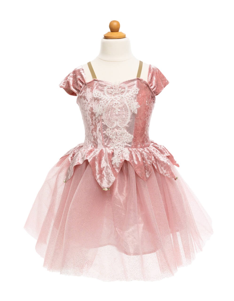 Ballerina Kleid Altrosa – Zauberhafter Tülltraum für Kinder (7-8 Jahre) von Great Pretenders