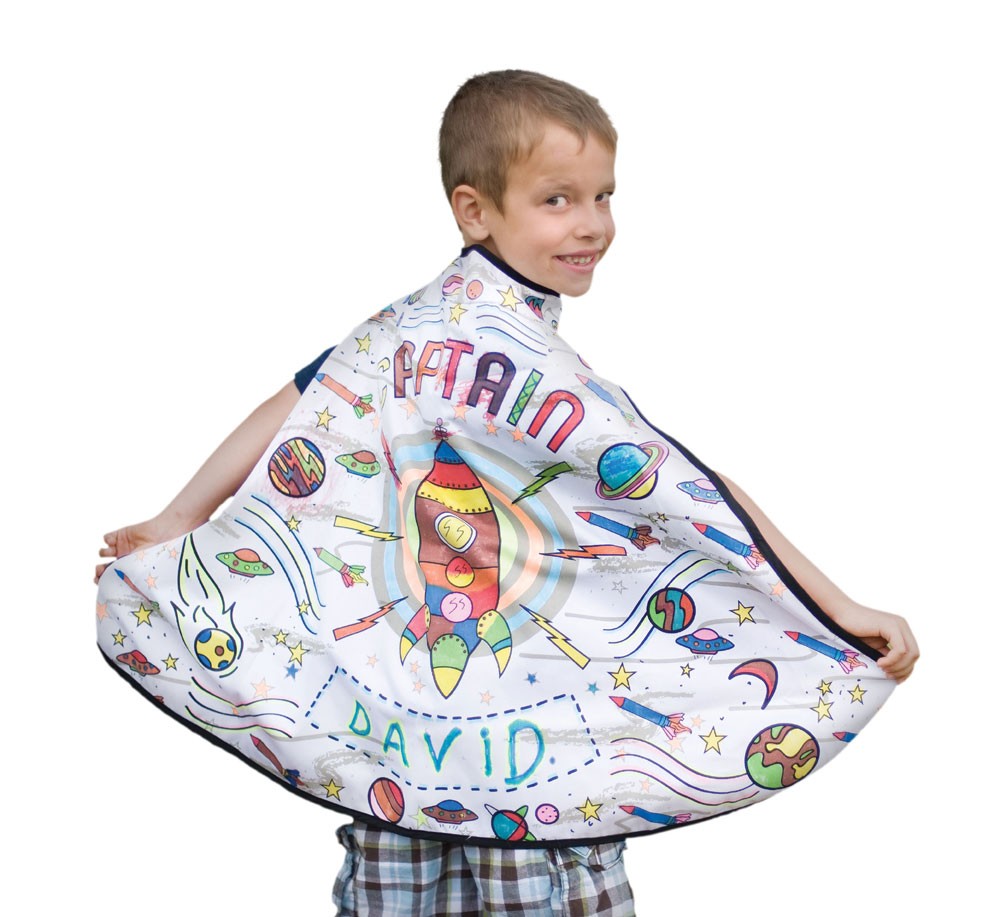 Kostüm Colour-Me-Cape Astronaut von Great Pretenders