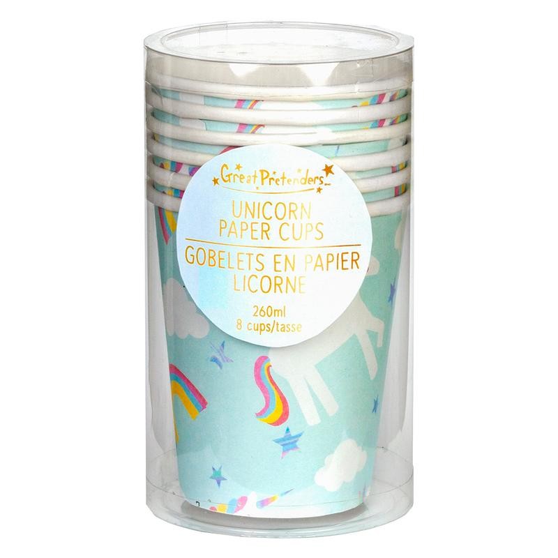 Einhorn Becher - Partygeschirr, Tischdeko, Kindergeburtstag Einhorn Becher - Partygeschirr, Tischdeko, Kindergeburtstag von Great Pretenders