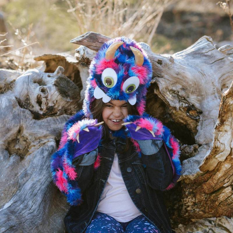 Goober der Monsterumhang – Farbenfrohes Kostüm für Kinder von 4–6 Jahren von Great Pretenders
