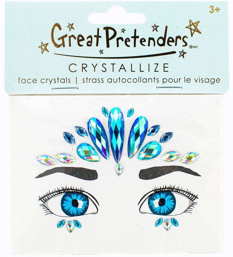 Great Pretenders Gesichtsschmuck - Kristalle Ocean Mermaid - Great Pretenders - One Size - Kostüme Great Pretenders Gesichtsschmuck - Kristalle Ocean Mermaid - Great Pretenders - One Size - Kostüme von Great Pretenders