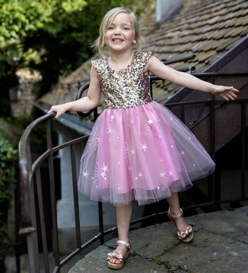 Great Pretenders Kostüm - A Star Is Born - Pink - Great Pretenders - 7-8 Jahre (122-128) - Kostüme von Great Pretenders