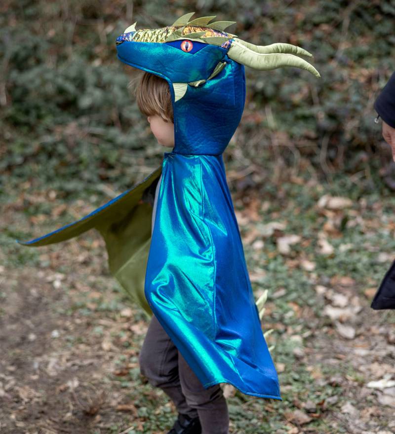 Great Pretenders Kostüm - Drache - Grün/Metallic - Great Pretenders - 5-6 Jahre (110-116) - Kostüme von Great Pretenders