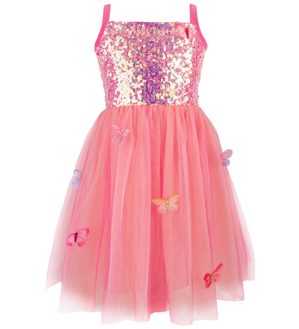 Great Pretenders Kostüm - Fliege Bliss Kleid - Hot Pink - Great Pretenders - 3-4 Jahre (98-104) - Kostüme von Great Pretenders