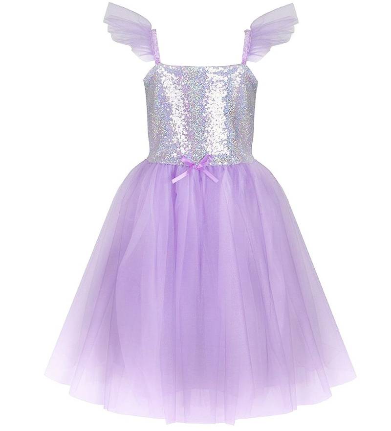 Great Pretenders Kostüm - Kleid m. Pailletten - Lila - Great Pretenders - 3-4 Jahre (98-104) - Kostüme von Great Pretenders