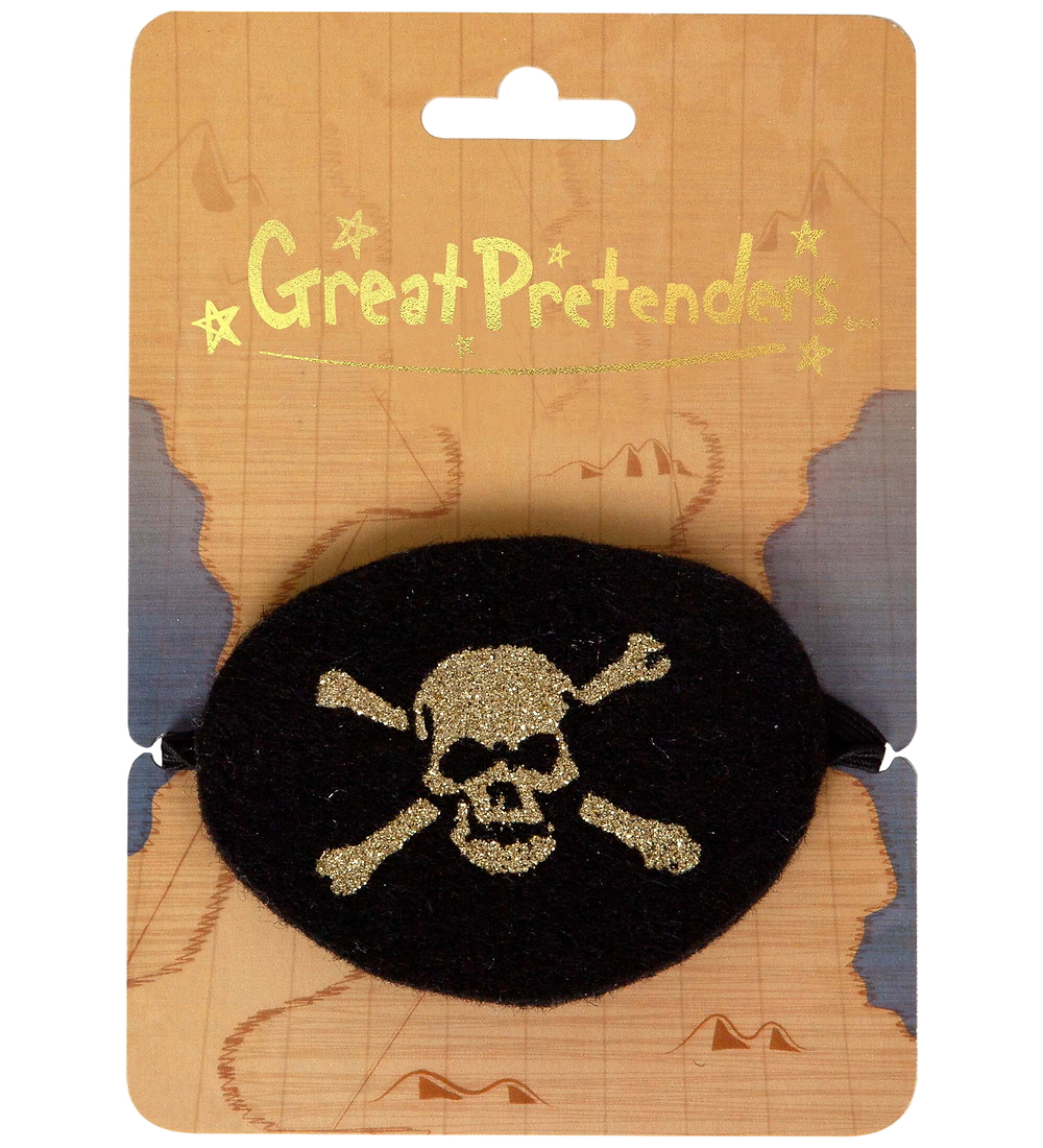Great Pretenders Kostüm - Pirat Augenklappe - Schwarz - Great Pretenders - One Size - Kostüme Great Pretenders Kostüm - Pirat Augenklappe - Schwarz - Great Pretenders - One Size - Kostüme von Great Pretenders