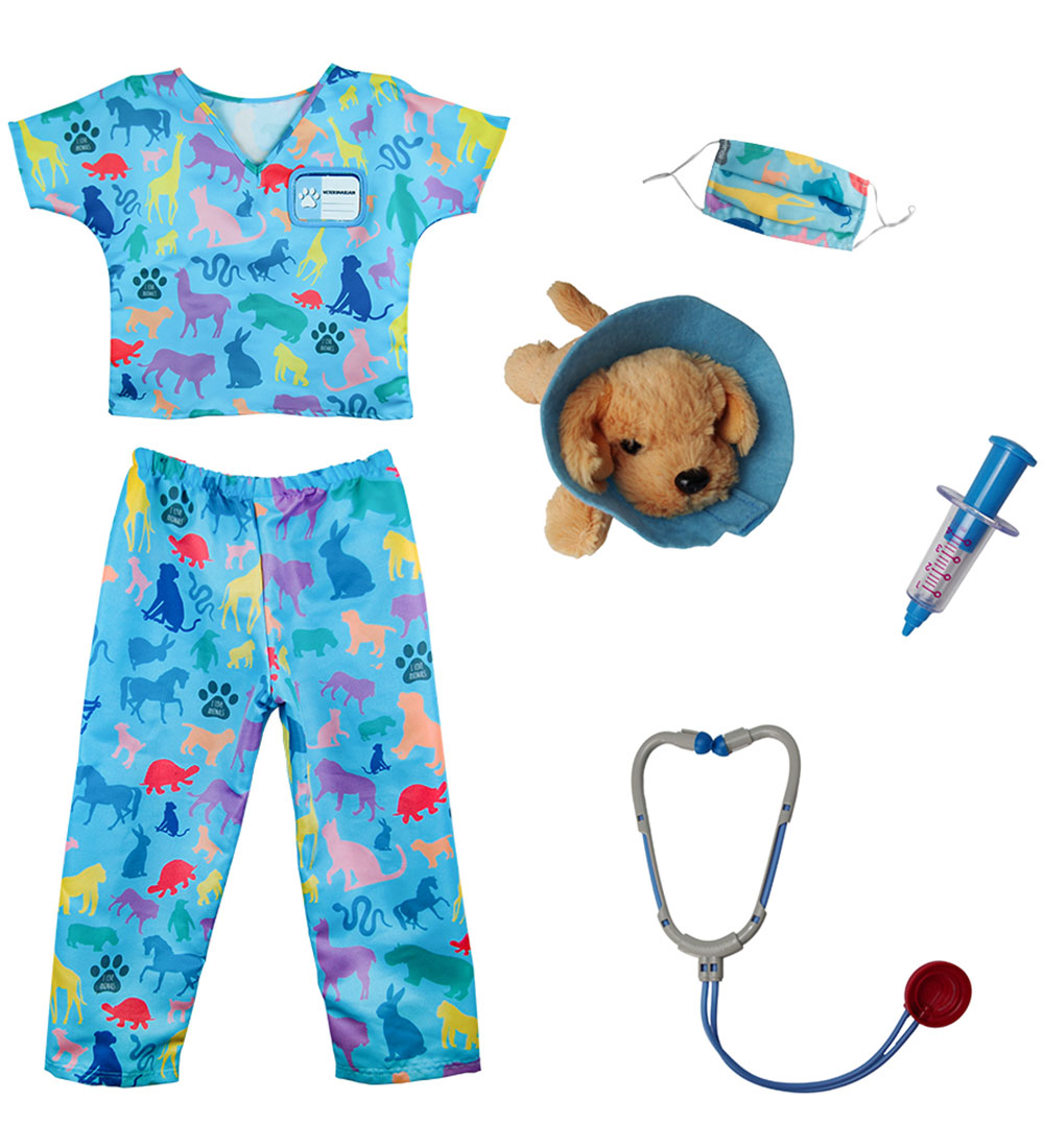 Great Pretenders Kostüm - Tierarzt - Blau/Multi - Great Pretenders - 5-6 Jahre (110-116) - Kostüme von Great Pretenders