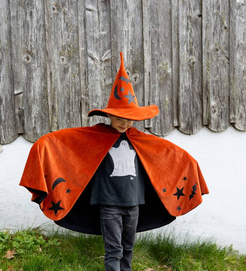Great Pretenders Kostüm - Umhang/Hut - Herbstglut Wizard - Great Pretenders - 4-6 Jahre (104-116) - Kostüme von Great Pretenders