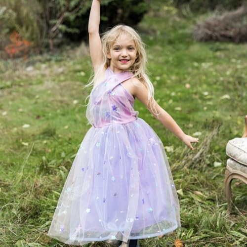 Great Pretenders Sommerkleid Taylor's Prinzessin Kleid Lila mit Tüll Kostüm Sängerin für Kinder 3-9 Jahre Pastell-Violett Musik-Kostüm Fasching Geburtstag (3-4 Jahre) von Great Pretenders