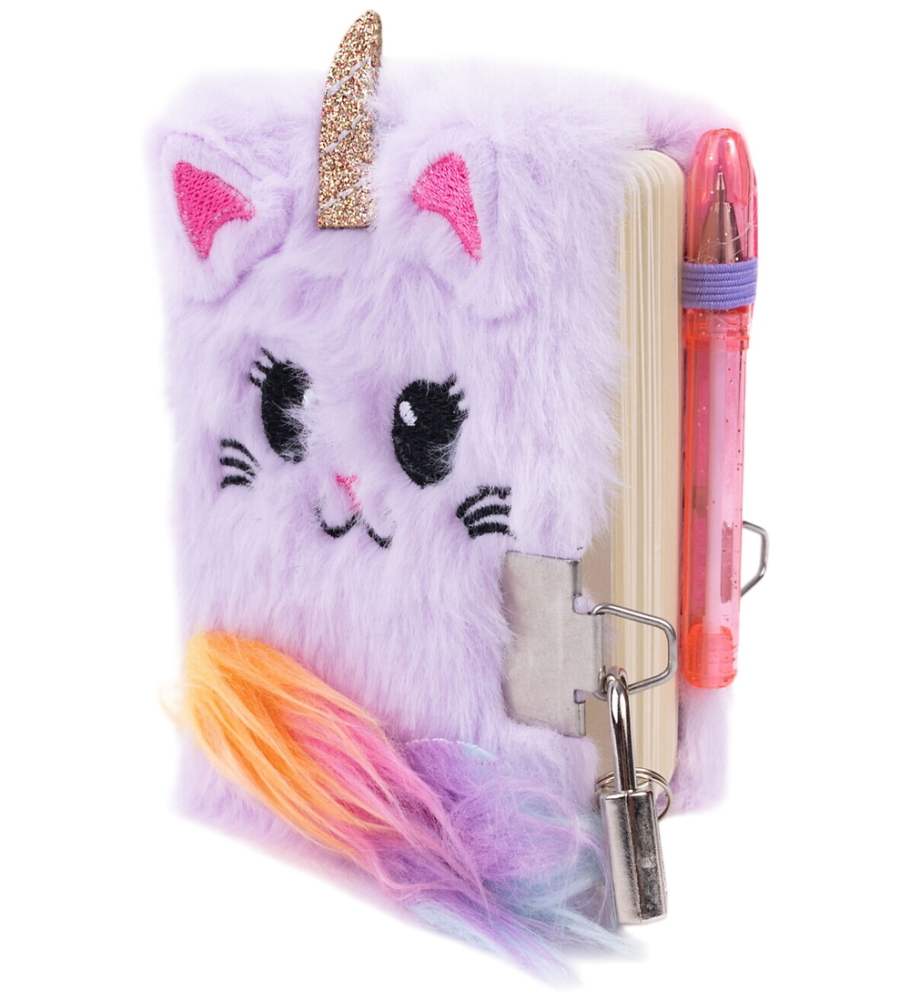 Great Pretenders Tagebuch m. Schloss & Kugelschreiber - Caticorn - Great Pretenders - One Size - Tagebücher von Great Pretenders