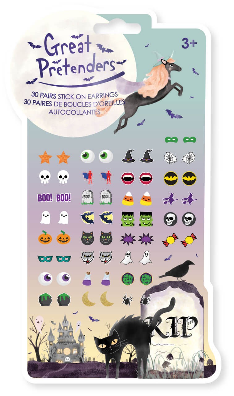 Halloween Ohr-Sticker - 30 gruselige Motive für kleine Verkleidungskünstler Halloween Ohr-Sticker - 30 gruselige Motive für kleine Verkleidungskünstler von Great Pretenders