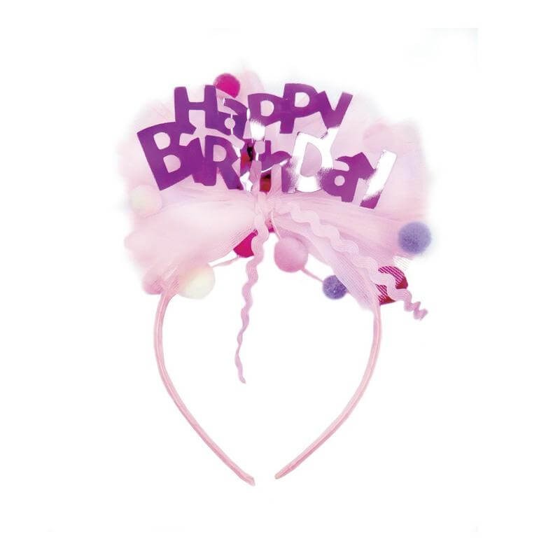 Happy Birthday Haarreif - Haarschmuck für Kinder von Great Pretenders