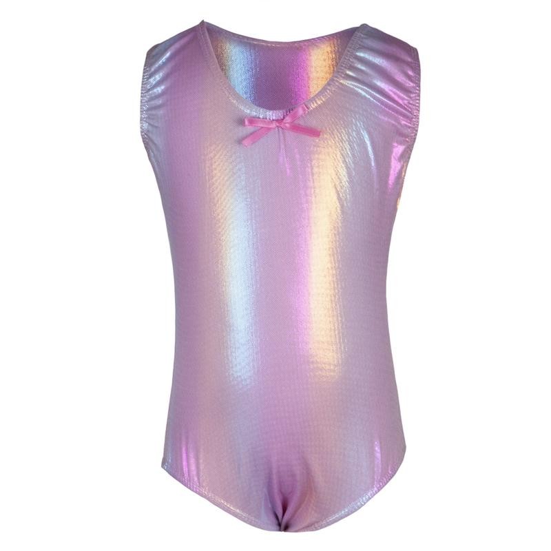 Kinder Regenbogen Bodysuit Pink, für 3-4 Jahre - Faschingszubehör von Great Pretenders