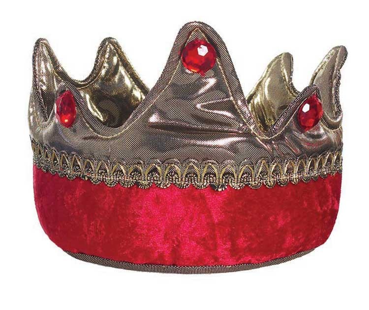 Königskrone für Kinder rot/gold Königskrone für Kinder rot/gold von Great Pretenders