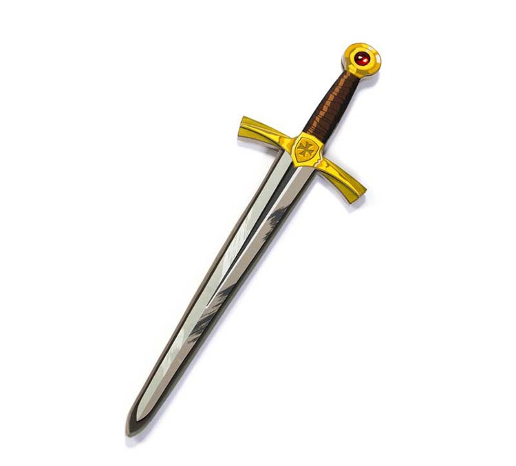 Kreuzritter-Schwert aus EVA von Great Pretenders
