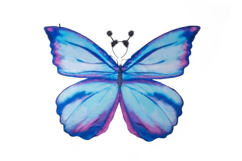 Mythical Butterfly Soft Wings Set – Flügel und Haarreif, für 4-6 Jahre von Great Pretenders