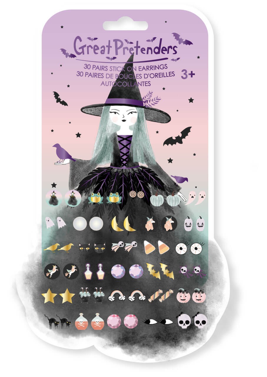 Natasha die Rabenhexe Sticker-Ohrringe - 30 Paar für kleine Hexenfans Natasha die Rabenhexe Sticker-Ohrringe - 30 Paar für kleine Hexenfans von Great Pretenders
