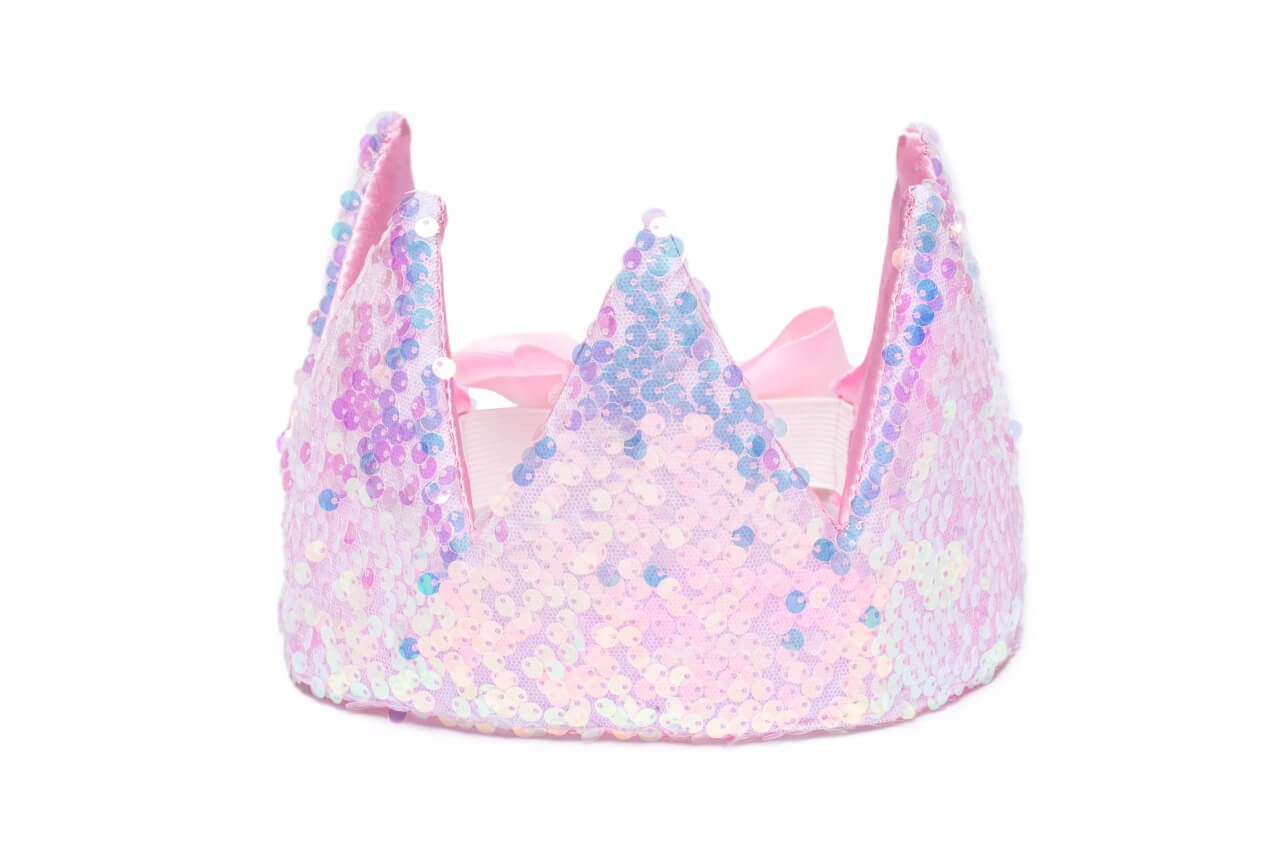 Ombre Paillettenkrone - Glanzvoller Kopfschmuck für kleine Königinnen von Great Pretenders