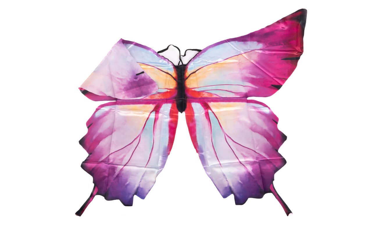 Ombre Schmetterlingsflügel aus Softmaterial, für 4-6 Jahre von Great Pretenders