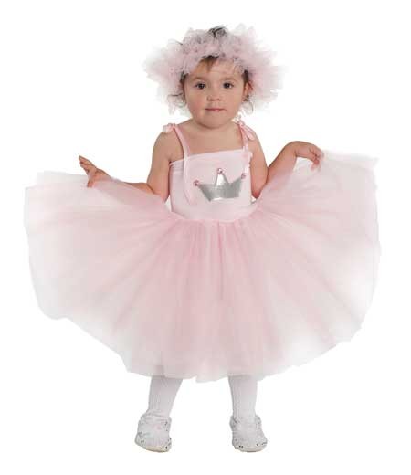 Prinzessinnenkleid rosa Grösse L (6-8 Jahre) von Great Pretenders