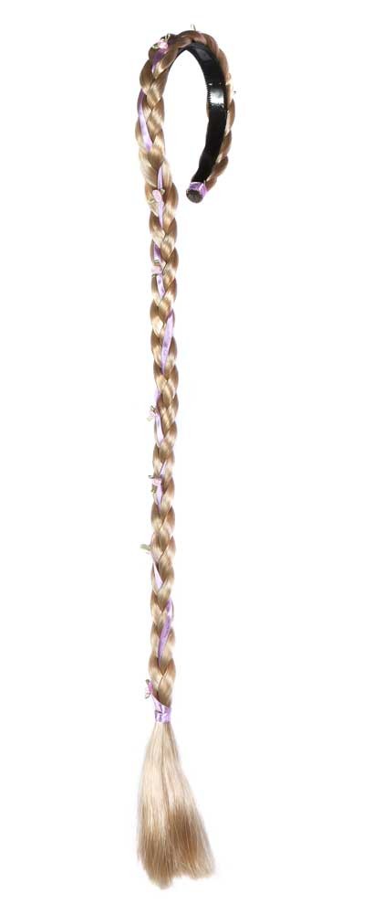 Rapunzel-Zopf, blond für Kinder - Faschingszubehör Rapunzel-Zopf, blond für Kinder - Faschingszubehör von Great Pretenders