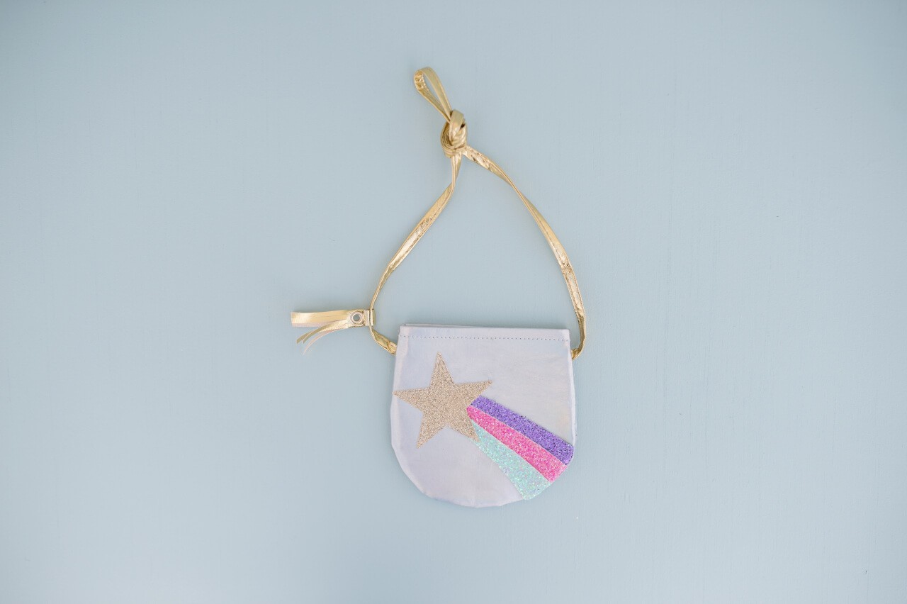 Silberne Handtasche mit Stern und Schweif – für Kinder ab 3 Jahren Silberne Handtasche mit Stern und Schweif – für Kinder ab 3 Jahren von Great Pretenders
