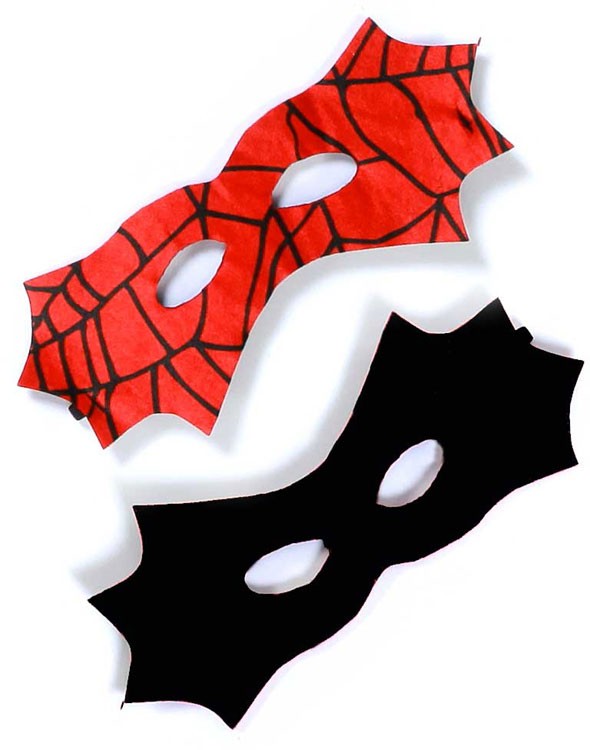 Wendemaske, Spider- und Bat-Maske von Great Pretenders