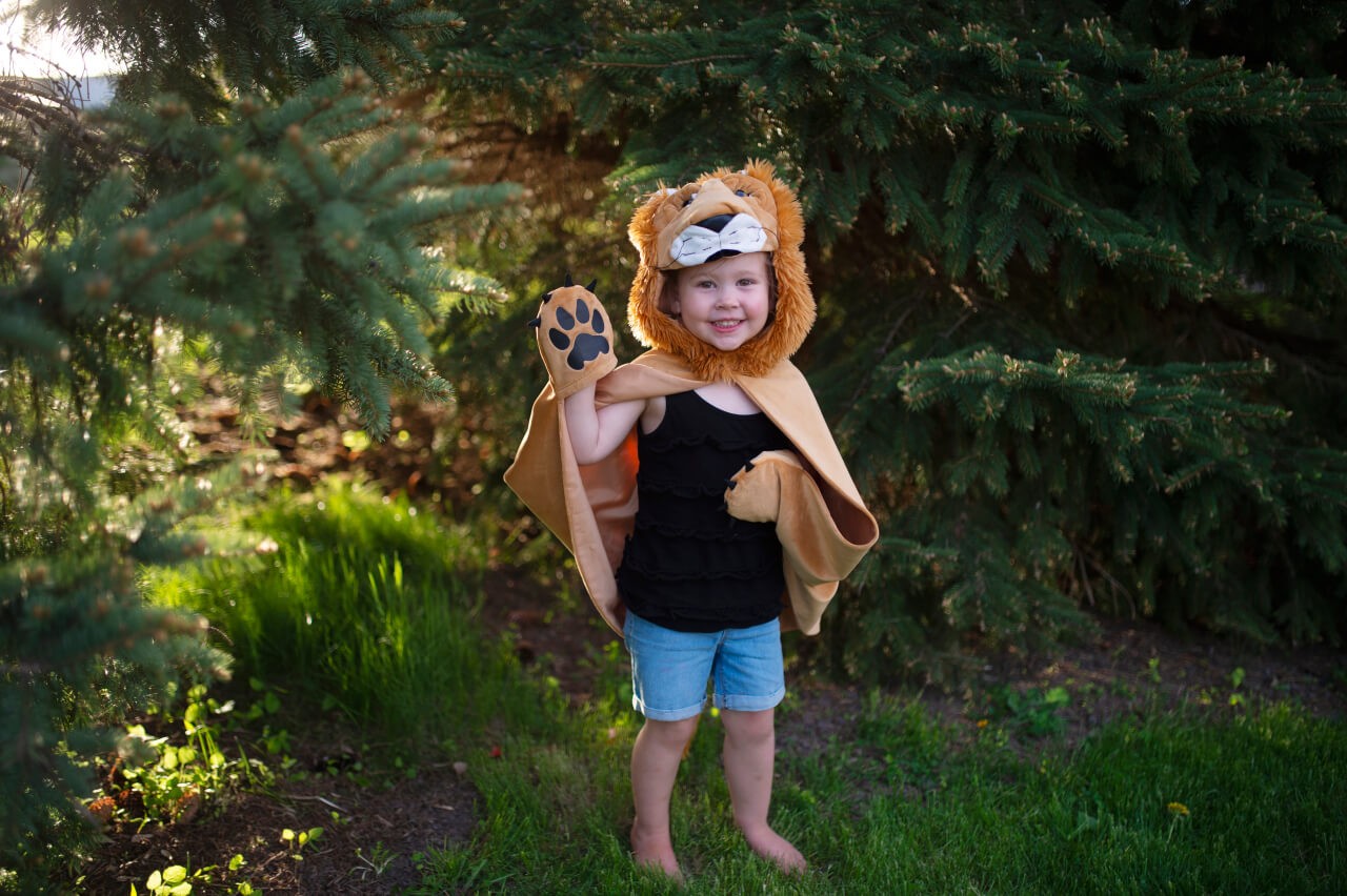 Woodland Storybook Löwen-Cape – Für kleine Könige Dschungels, 1-2 Jahre von Great Pretenders