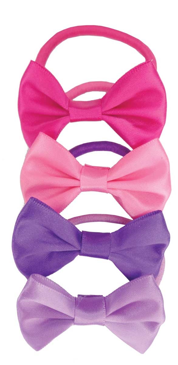 Zopfgummi mit Schleife, 4er Set Zopfgummi mit Schleife, 4er Set von Great Pretenders