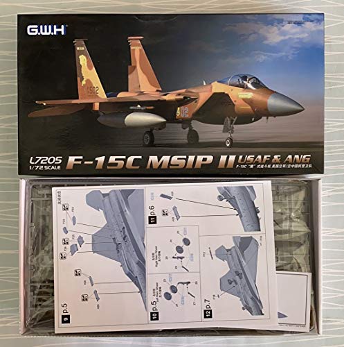 LNRL7205 1:72 Great Wall Hobby F-15C Eagle MSIP II USAF & ANG [Modellbausatz] von Great Wall Hobby