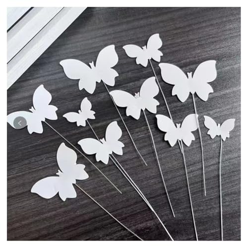 GreatRise 10 Stück 3D Schmetterling Kuchen Torten Deko Set zum DIY Dreidimensional Tortendeko Geburtstag Kuchendeko Tortenaufleger für Party Taufe Hochzeitstorte Dessert Cupcake Toppers #4 Blau GreatRise 10 Stück 3D Schmetterling Kuchen Torten Deko Set zum DIY Dreidimensional Tortendeko Geburtstag Kuchendeko Tortenaufleger für Party Taufe Hochzeitstorte Dessert Cupcake Toppers #4 Blau von GreatRise